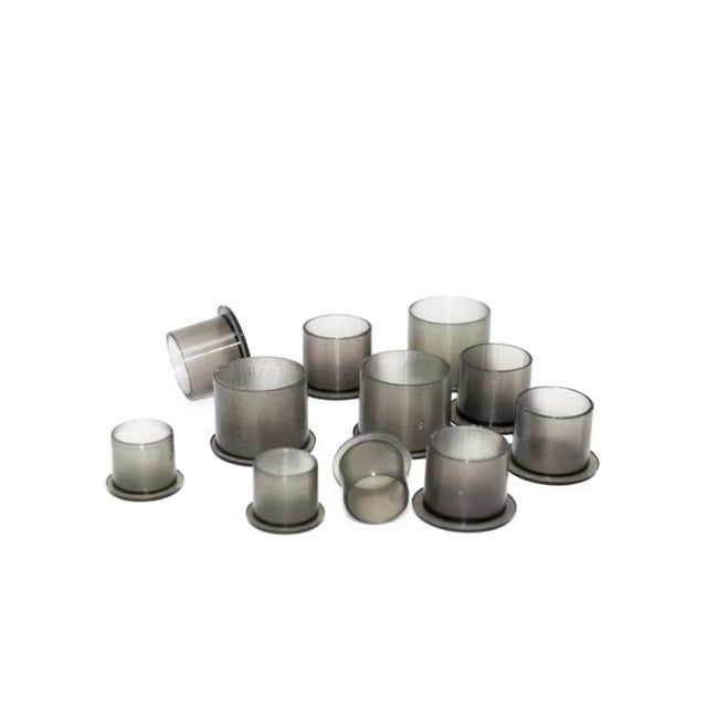 Clear Black Ink Caps S/M/L 100pcs - BVShop