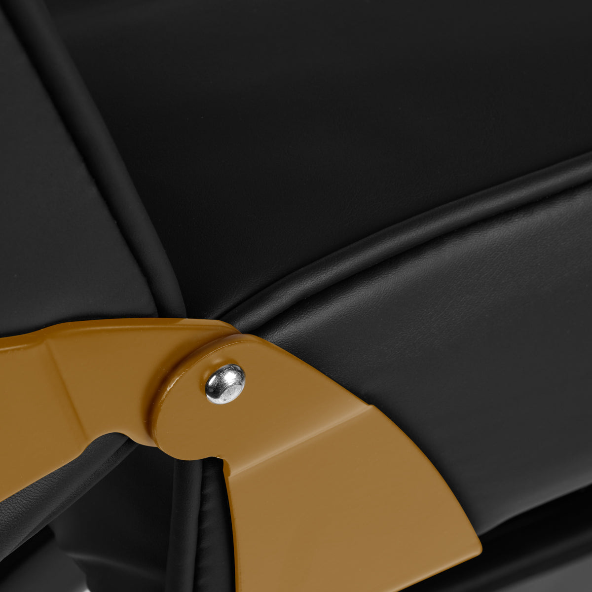 Cosmetic chair 557G with cuvettes black - BVShop