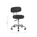 Cosmetic stool for pedicure a-007 black - BVShop
