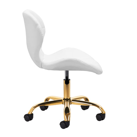 Cosmetic stool QS-06G white - BVShop