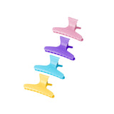 Crabs hairdressing clamps e-47 12 pcs 8,2cm assorted color - BVShop