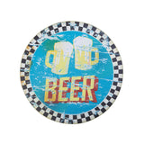 Decorative round beer plaque - BVShop