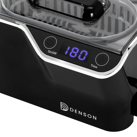 DENSON ACDS-100 ultrasonic cleaner 0.6 L 50W black - BVShop