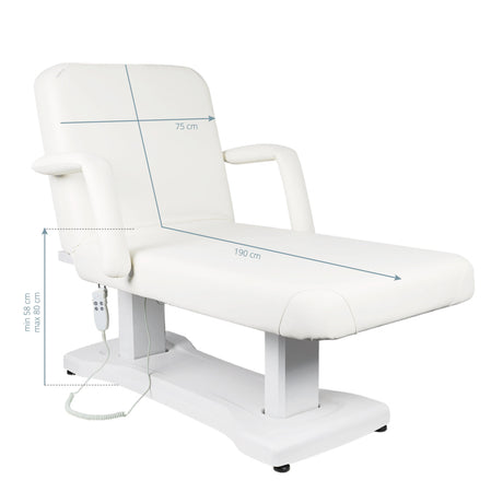 Electric bed massage azzurro 819a 3 strong White - BVShop