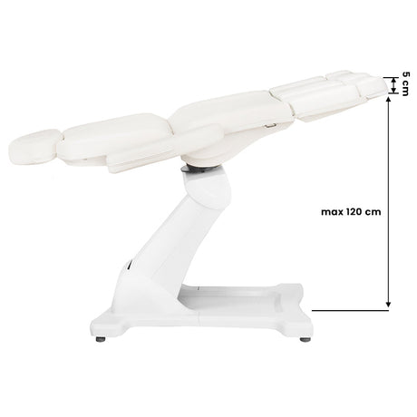 Electric cosmetic chair azzurro 869as pedi 5 motor rotary white - BVShop