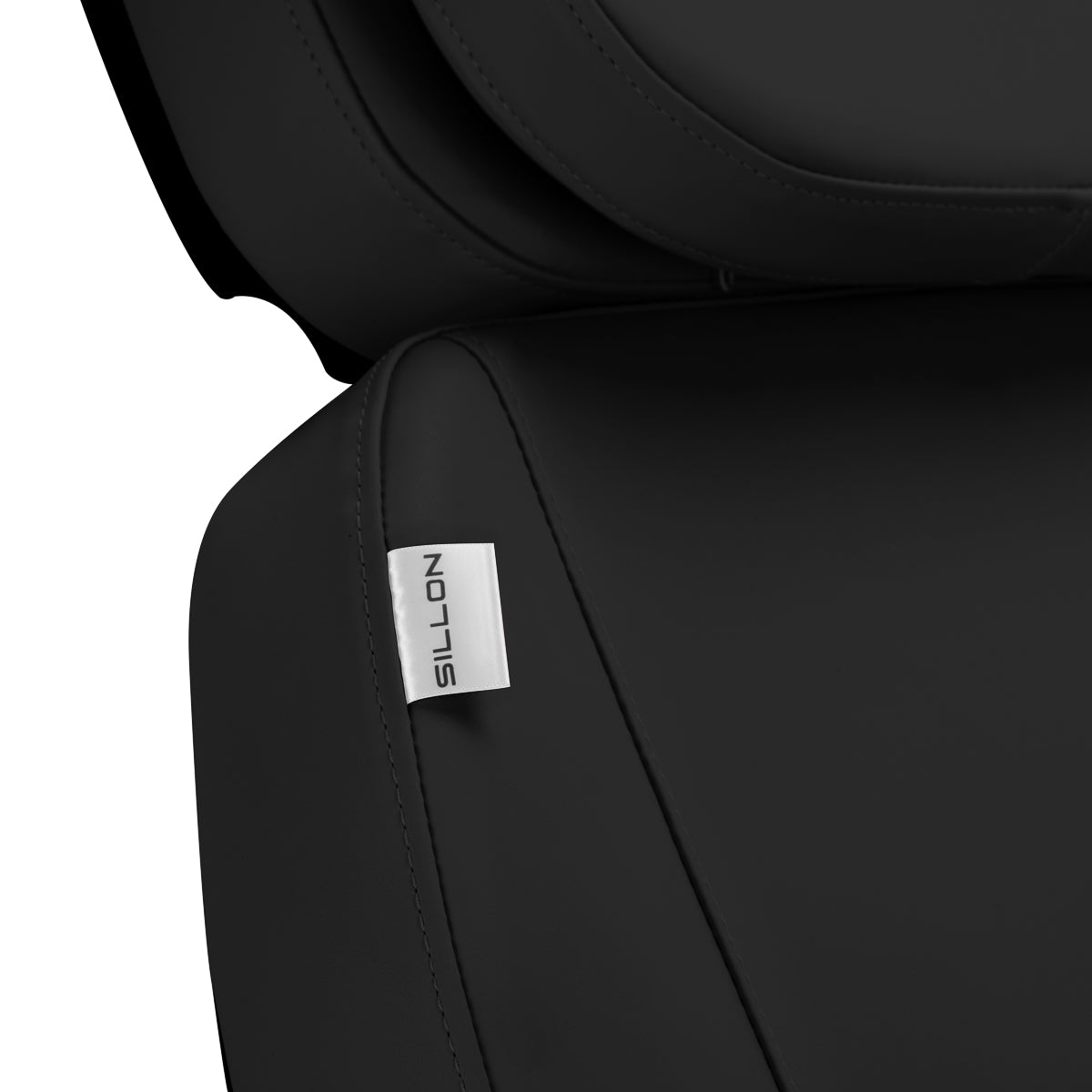 Electric cosmetic chair SILLON CLASSIC 3 motors black - BVShop