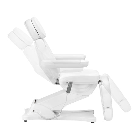 Electric cosmetic chair SILLON CLASSIC 3 motors white - BVShop