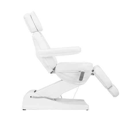 Electric cosmetic chair SILLON Luxury 3 motors white - BVShop