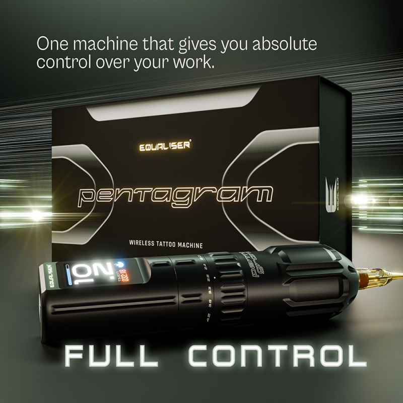 Maszyna do tatuażu bezprzewodowa Equaliser Pentagram