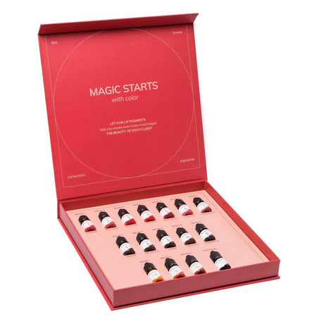 Etalon Mix Big Pigment Set By Albina Lazareva 16x5ml - BVShop