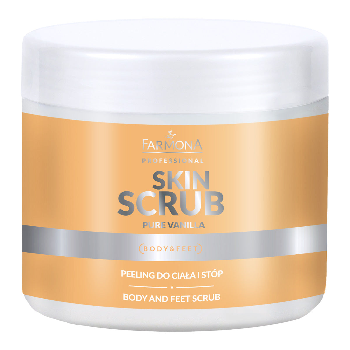 FARMONA SKIN SCRUB PURE VANILLA Body and feet scrub 500 g - BVShop