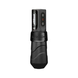 FK Irons Flux Max Black Ops tattoo machine angled view