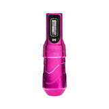 FK Irons Flux Max Bubblegum wireless tattoo machine side view