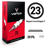 Vertix Tattoo Magnum Curved Bugpin Cartridges - BVShop