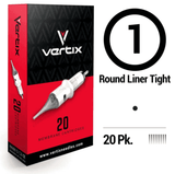 Vertix Tattoo Round Liner Tight Cartridges - BVShop