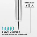 Vertix Nano Round Liner Tight Cartridges - BVShop
