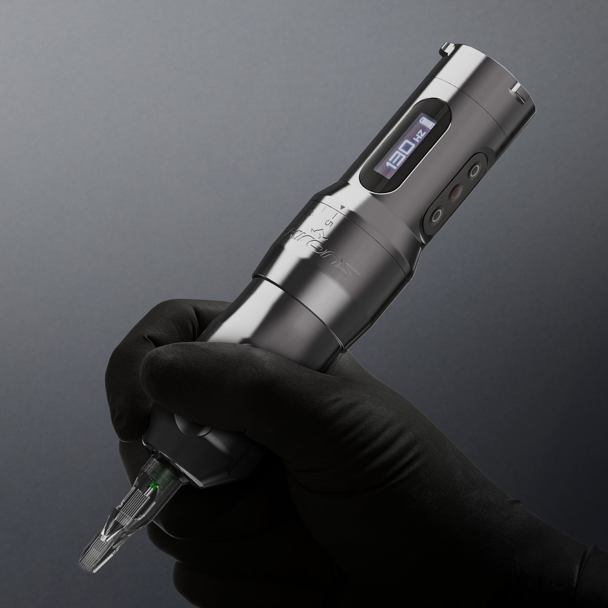 Maszyna do tatuażu FK Irons One Adjust z regulowanym skokiem, kolor metalowy