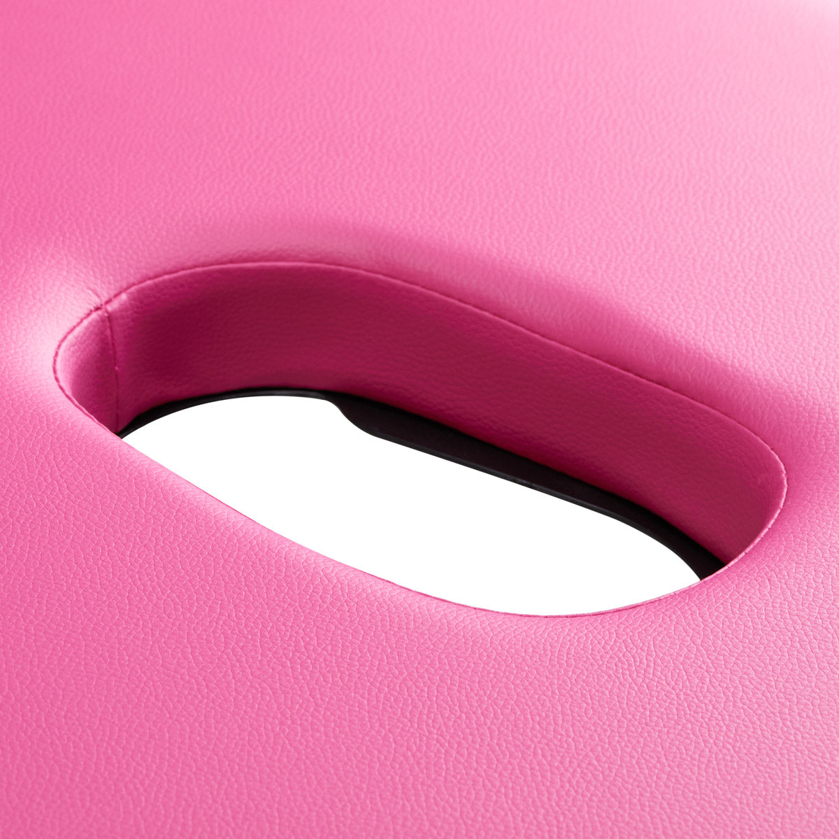 Folding massage table aluminum Activ Fizjo comfort 2 segment pink - BVShop