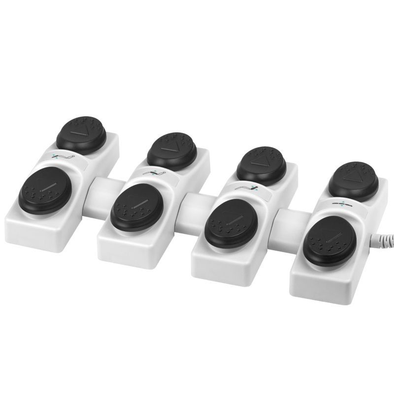 FOOT CONTROL FOR AZZURRO CHAIR 4 MOTORS WITH HEATING - BVShop