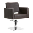 Gabbiano Ankara hairdressing chair brown - BVShop
