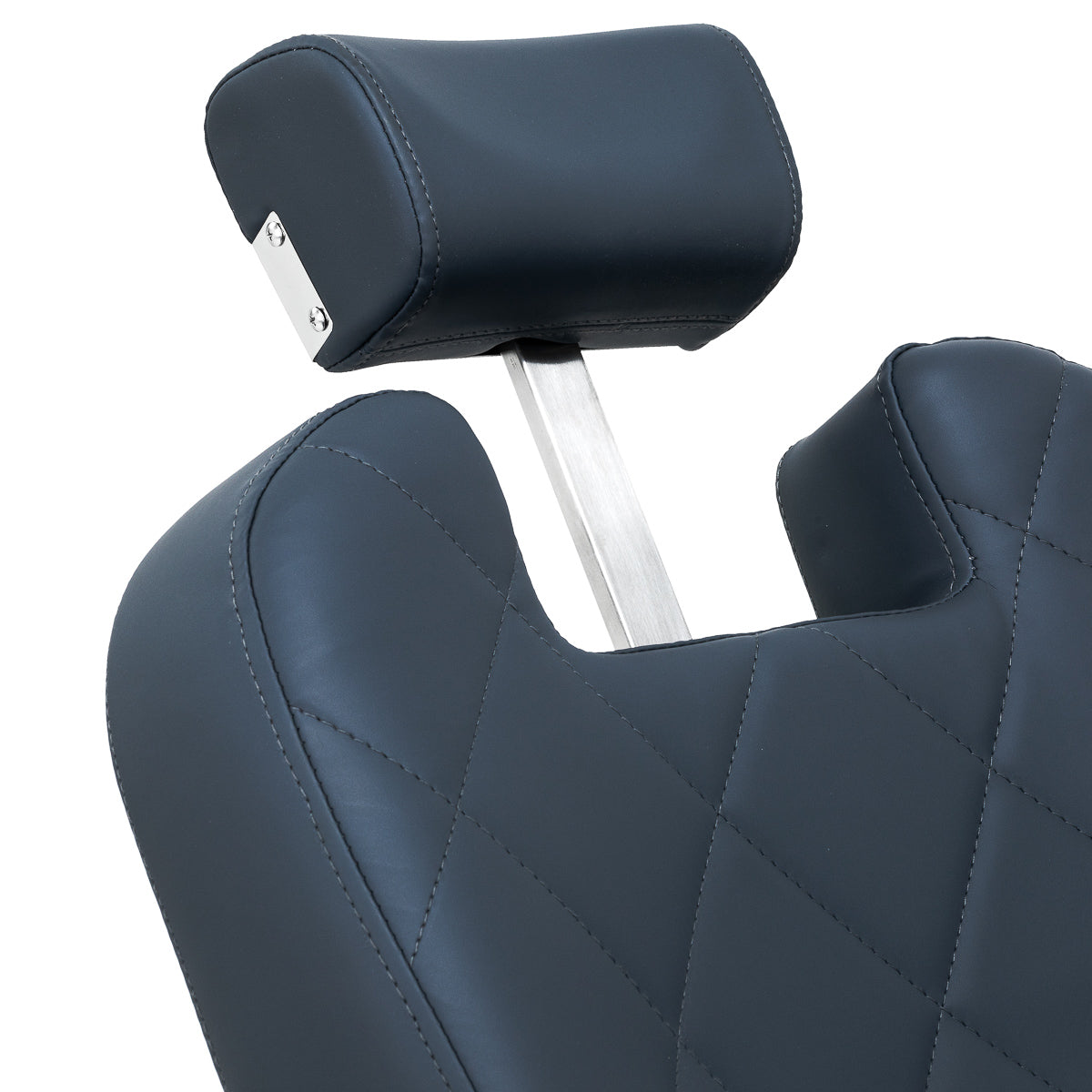 Gabbiano barber chair Bruno with black frame Graphite - BVShop