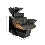 Gabbiano barber wash unit florence gray - BVShop