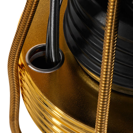 Gabbiano barber wash unit Marcus gold black - BVShop