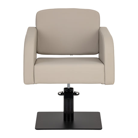 Gabbiano Elda hairdressing chair grey-beige - BVShop
