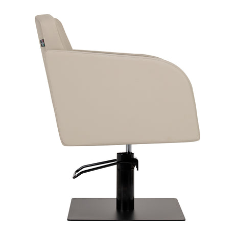 Gabbiano Elda hairdressing chair grey-beige - BVShop