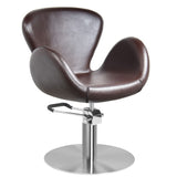 Gabbiano hairdressing chair Amsterdam brown - BVShop
