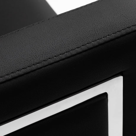 Gabbiano Hairdressing Chair Bergamo Black - BVShop