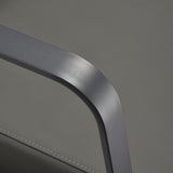 Gabbiano hairdressing chair Porto gray gray - BVShop