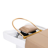Gabbiano Head Spa 017B hair washing bed beige - BVShop