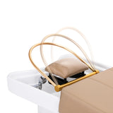 Gabbiano Head Spa 017B hair washing bed beige - BVShop