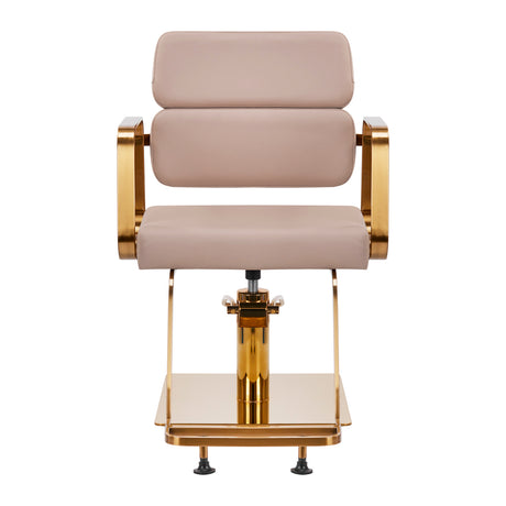 Gabbiano Porto-GM hairdressing chair beige - BVShop
