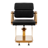 Gabbiano Porto-GM hairdressing chair black - BVShop