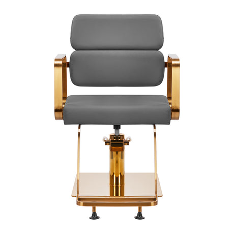 Gabbiano Porto-GM hairdressing chair gray - BVShop