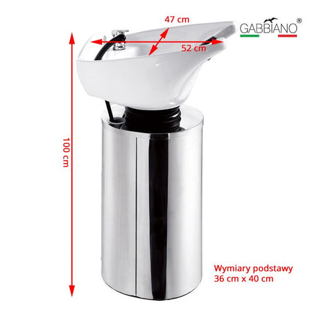 Gabbiano q-2460 hair wash unit - washing station - BVShop