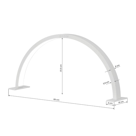 GLOW ARCHE II manicure lamp grey - BVShop