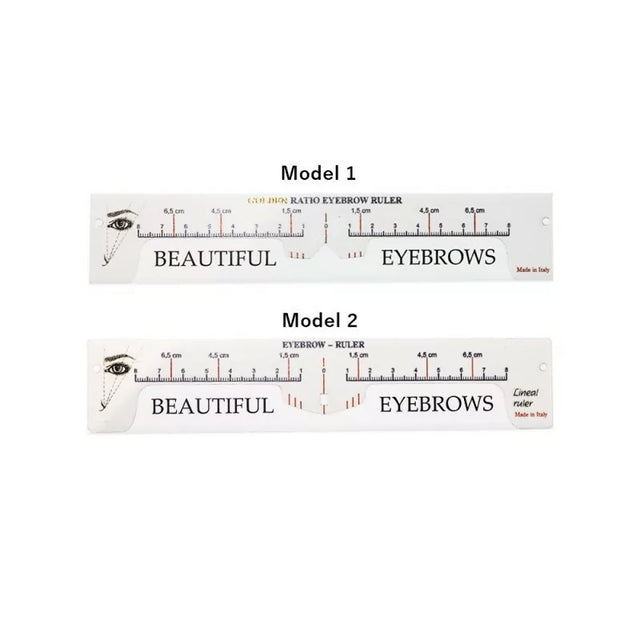 Golden eyebrows ruler - BVShop