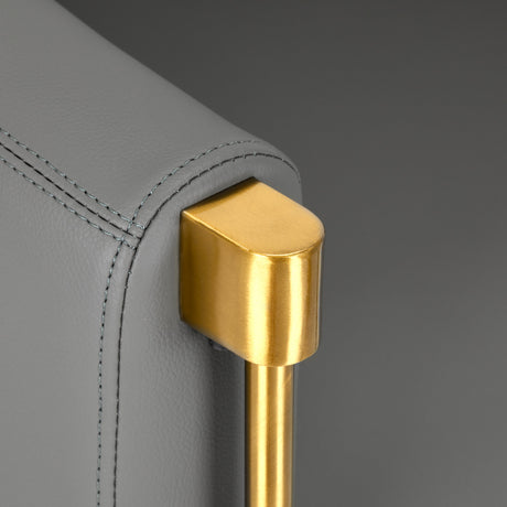 Hairdressing chair Burgos Gold Gray - BVShop