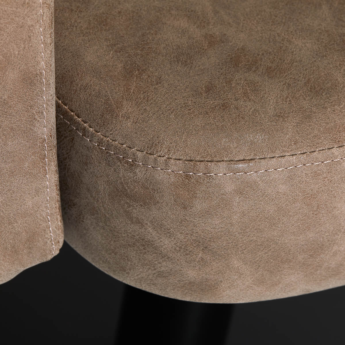 Hairdressing chair Gabbiano Roma old Brown - BVShop