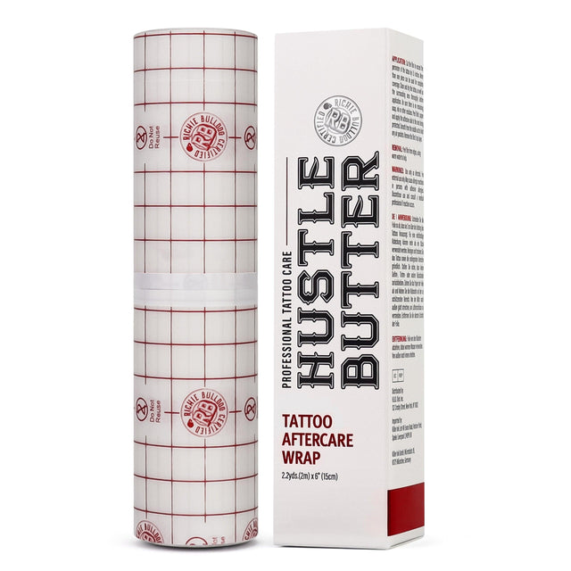 Hustle Butter Tattoo Aftercare Wrap 15cm x 2m - BVShop