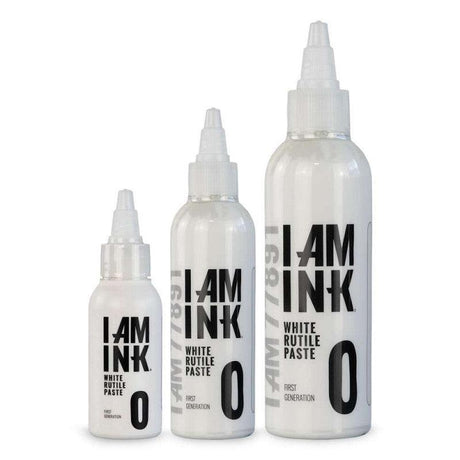 I AM Ink First Generation 0 White Rutile Paste 50ml/100ml - BVShop