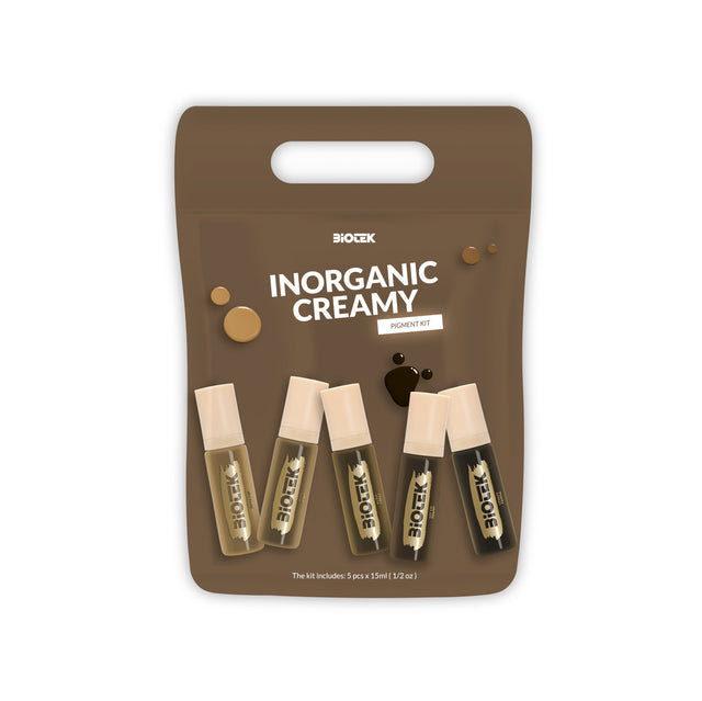 Biotek Inorganic Creamy Brow Kit 5x15ml - BVShop