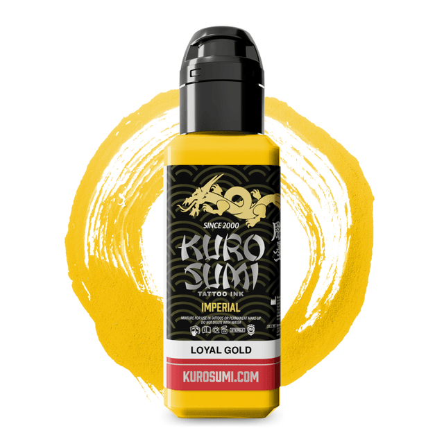 Kuro Sumi Imperial Tattoo Ink Loyal Gold - BVShop