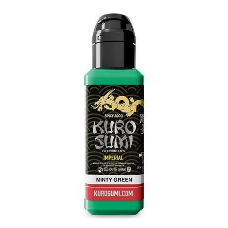 Kuro Sumi Imperial Tattoo Ink Minty Green - BVShop
