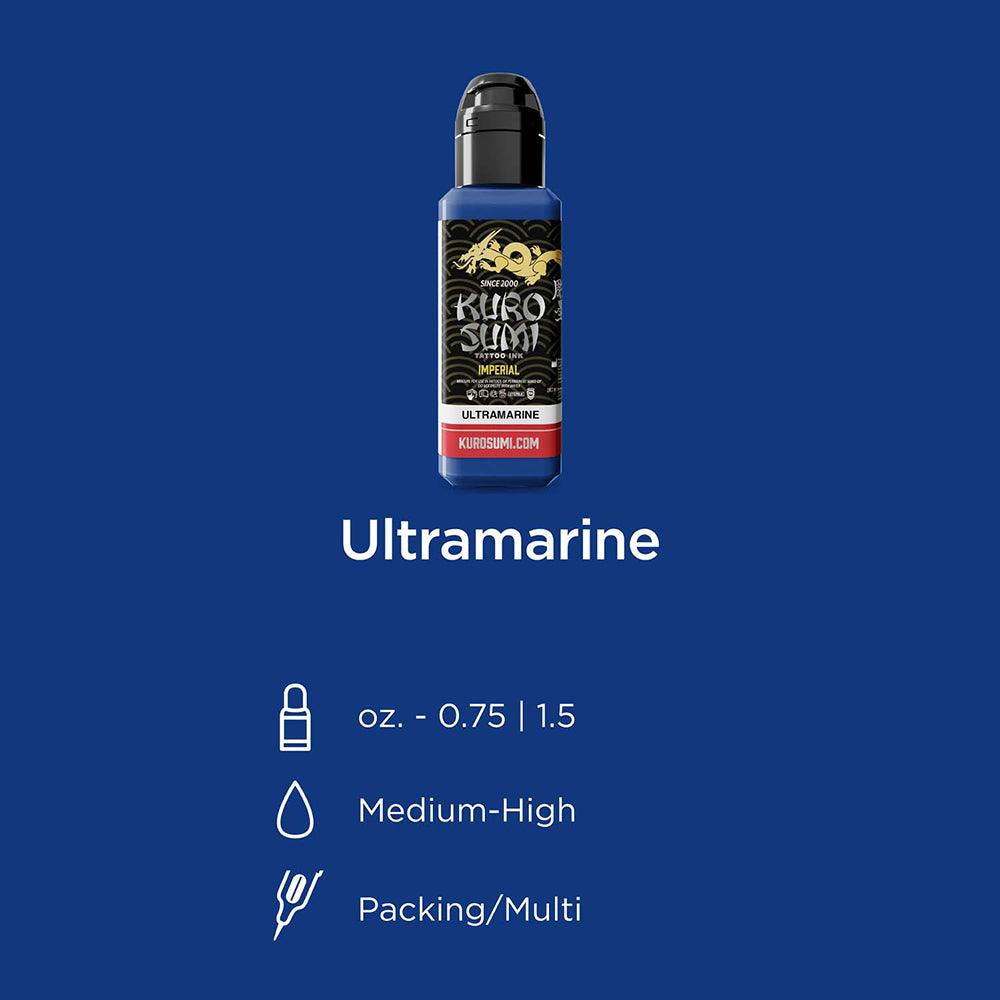 Kuro Sumi Imperial Tattoo Ink Ultramarine - BVShop