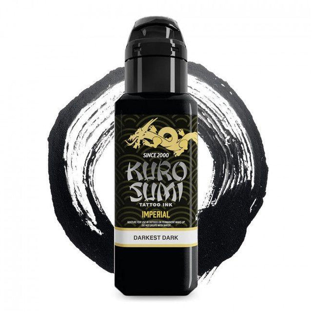 Kuro Sumi Imperial Tattoo Ink Darkest Dark 44ml - BVShop
