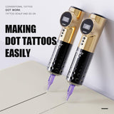 Mast Archer 5 Star Wireless Dotwork Tattoo Machine Pen 3.5mm Stroke - BVShop
